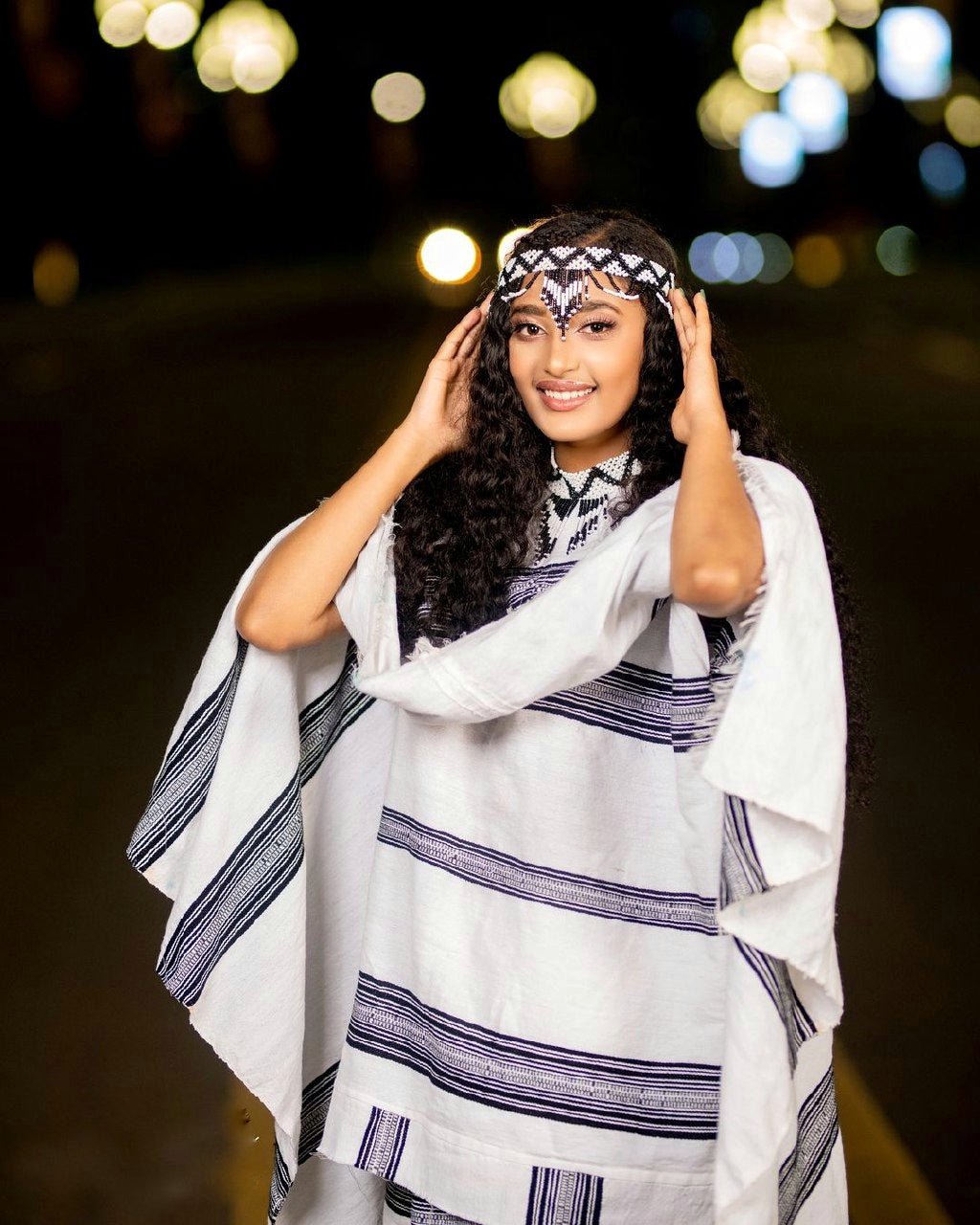 TENA TRADITIONAL OROMO DRESS | HANDWOVEN CULTURAL OROMO KEMIS | STUNNING OROMO DRESS FOR CULTURAL EVENTS