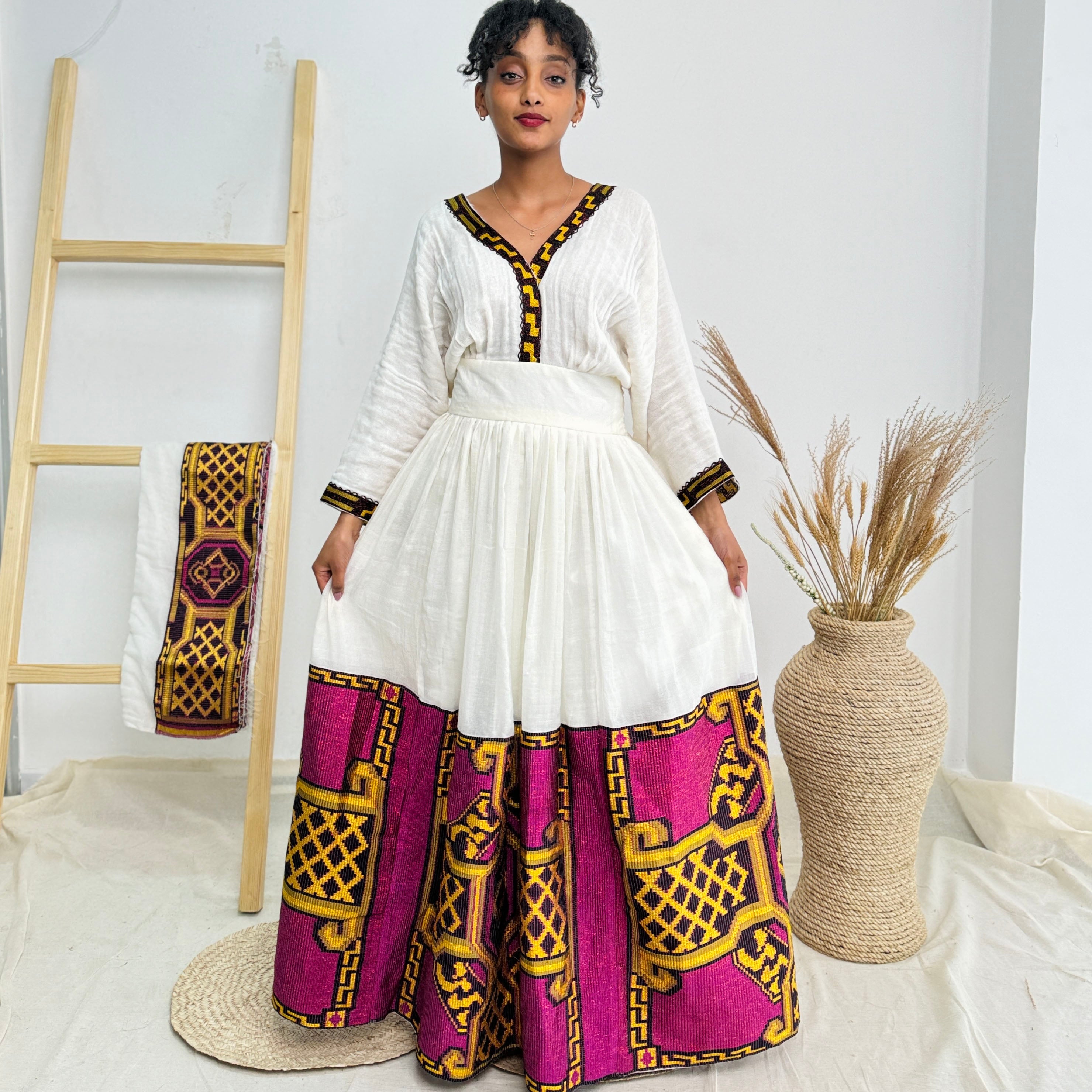 Habesha Dress | Elegant Embroidery