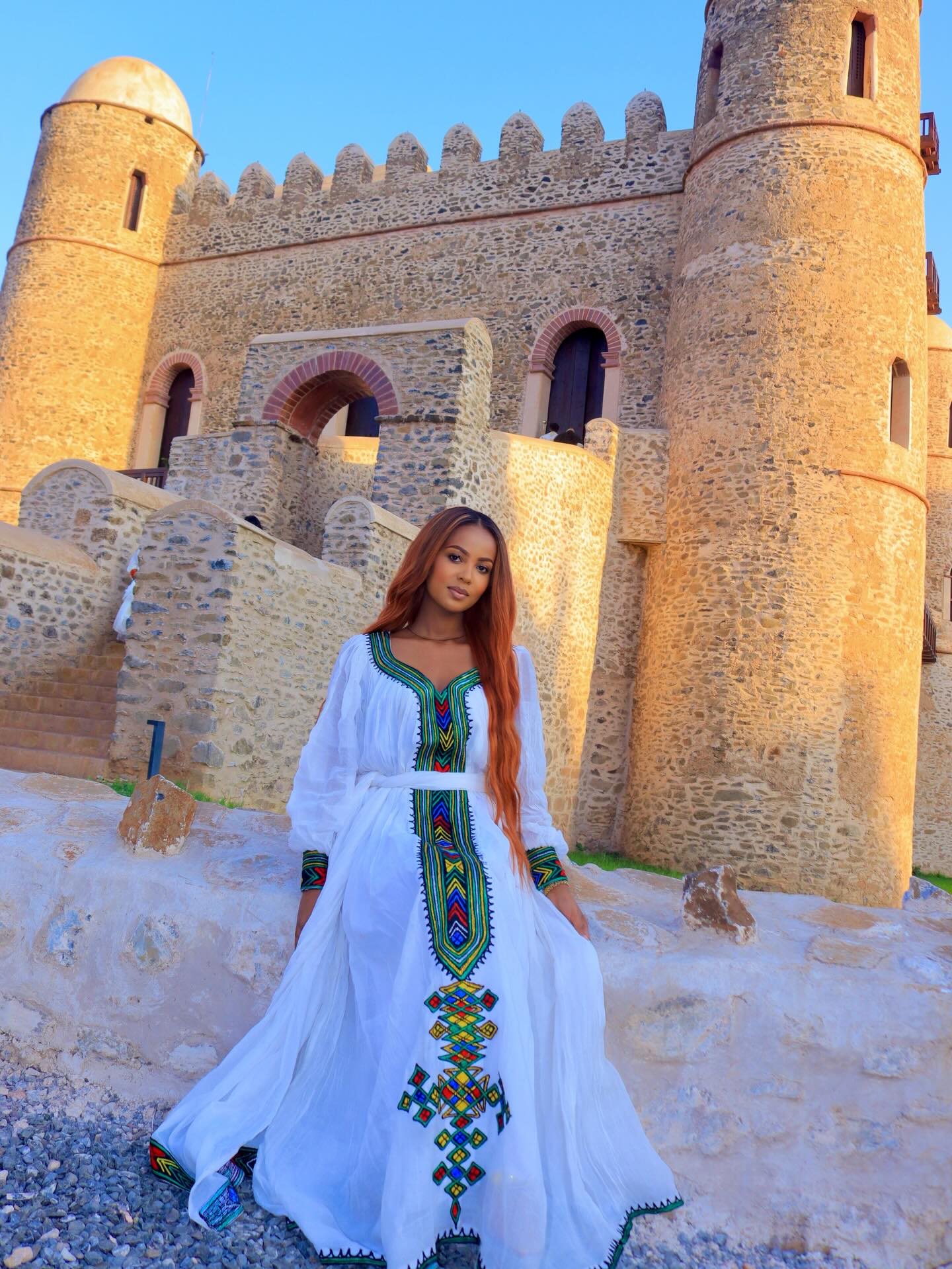 LONG SLEEVE HABESHA KEMIS – TRADITIONAL ETHIOPIAN DRESS AND ETHIOPIAN DRESS STYLE