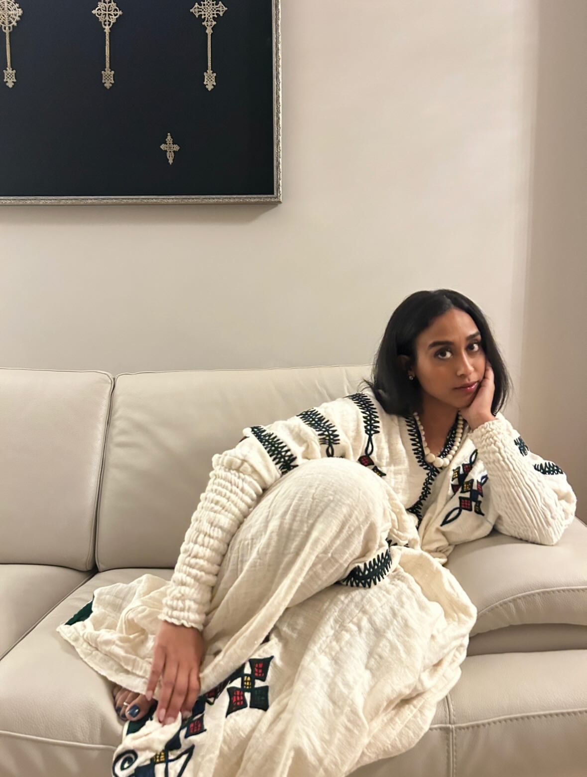 EDINA ETHIOPIAN TRADITIONAL DRESS | FESTIVE HABESHA KEMIS | TIMELESS HABESHA DRESS