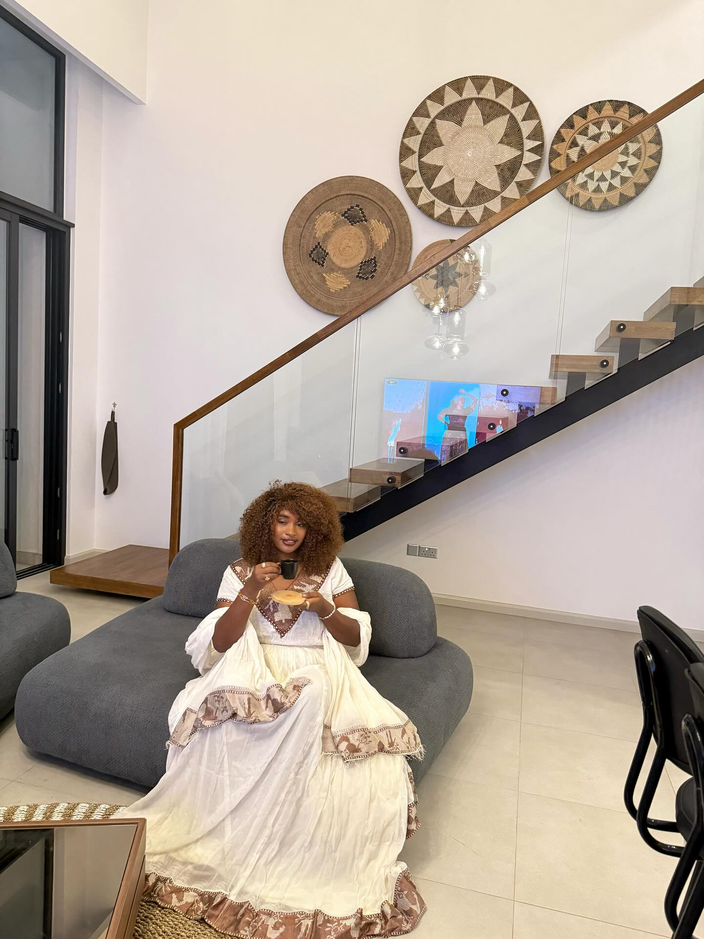 WIDNESH TRADITIONAL ETHIOPIAN DRESS | CLASSIC HABESHA KEMIS | VIBRANT HABESHA DRESS FOR FESTIVES