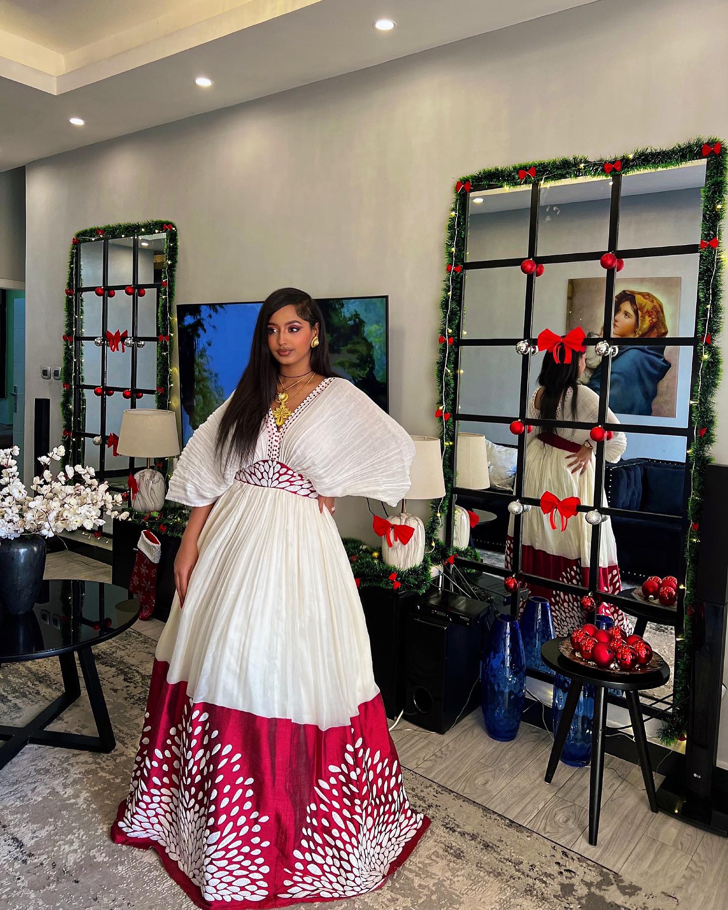 ZERADAM TIMELESS HABESHA DRESS | CULTURAL ETHIOPIAN CLOTHING | CLASSIC HABESHA KEMIS