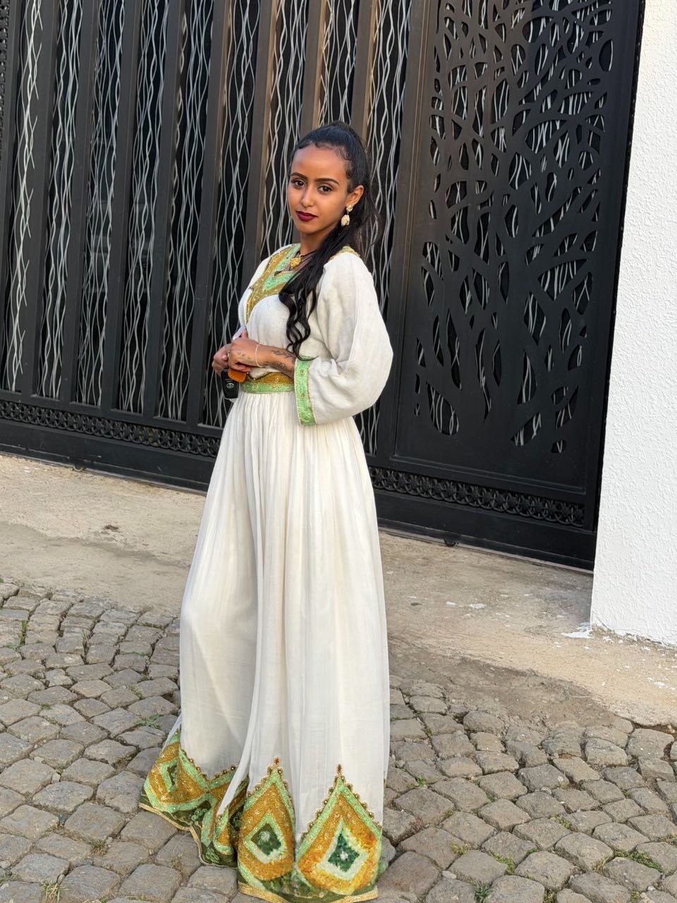 KONJO HABESHA KEMIS AVAILABLE ONLINE | AUTHENTIC TRADITIONAL ETHIOPIAN CLOTHING AND ERITREAN DRESS | CHARMING HABESHA DRESS