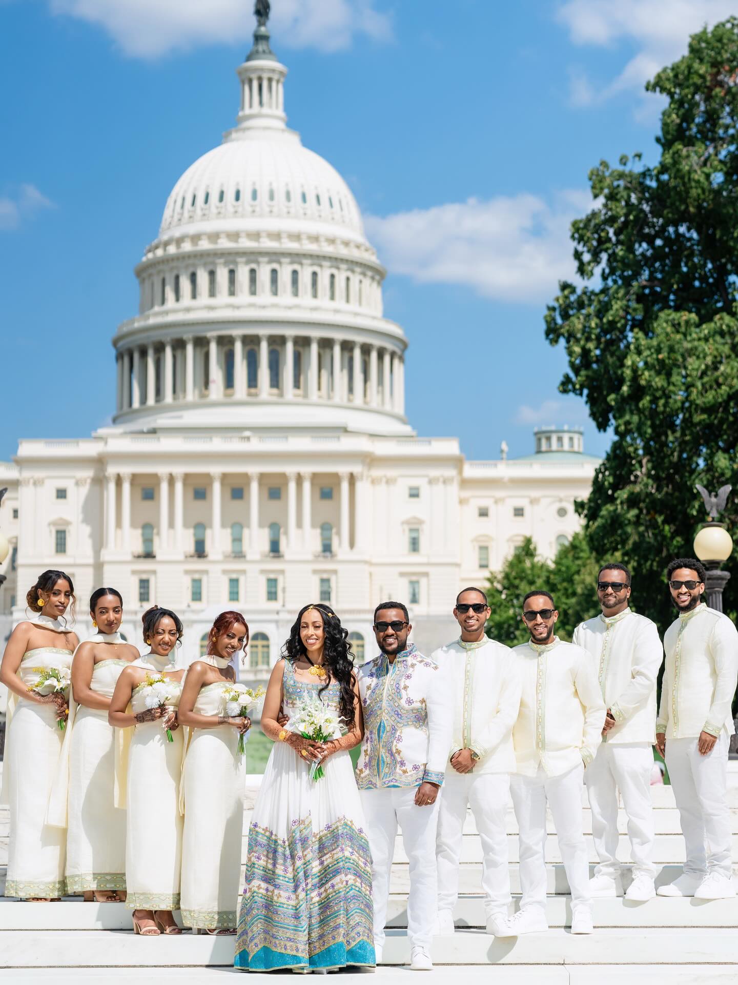 MESTAWET ETHIOPIAN WEDDING ATTIRE FOR COUPLES | HABESHA TRADITIONAL MATCHING OUTFT | ETHIOPIAN COUPLES SET