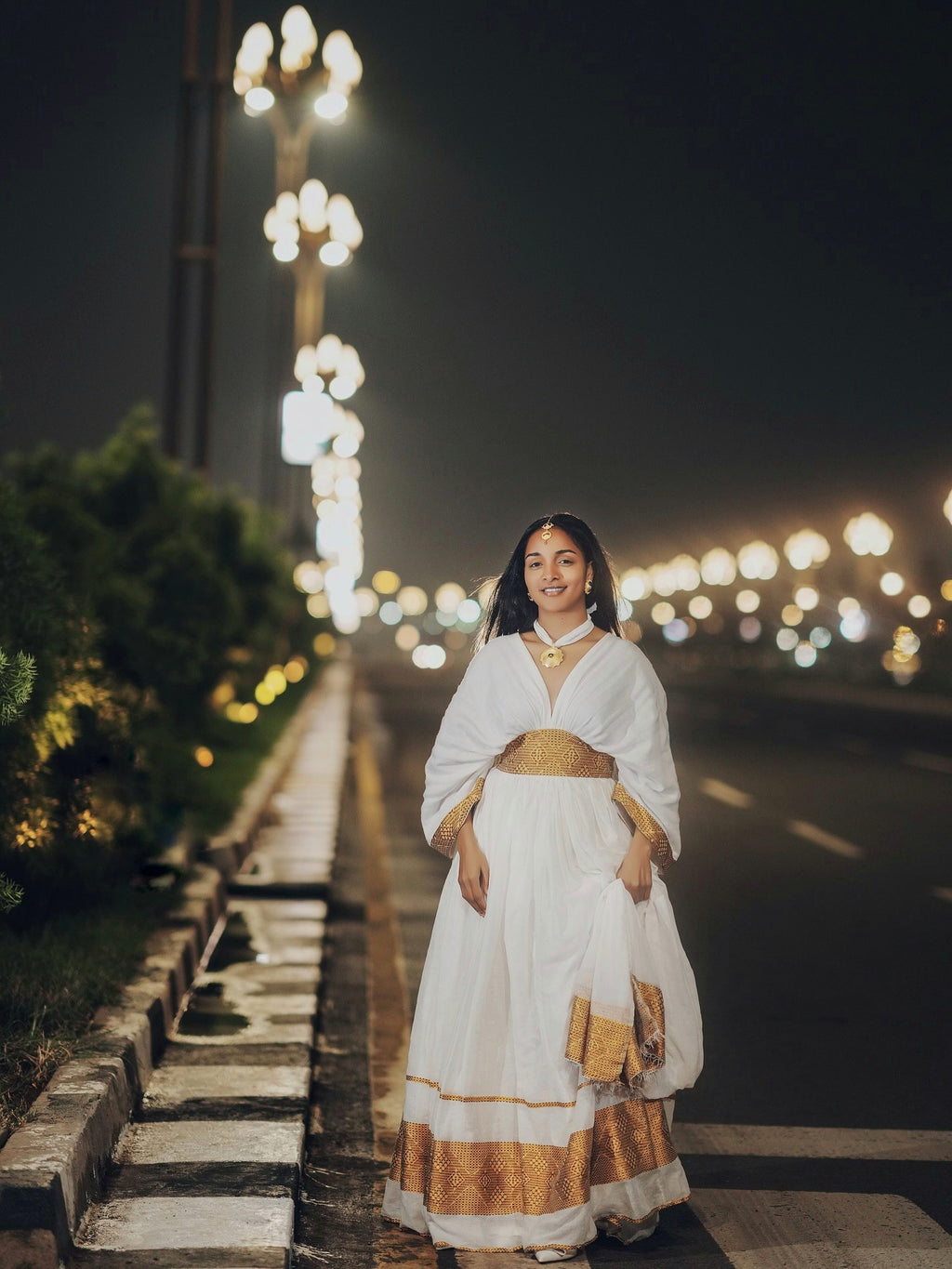 LOMINAT STUNNING HABESHA KEMIS | ETHIOPIAN CLOTHING FOR OCCASIONS | HANDWOVEN HABESHA DRESS