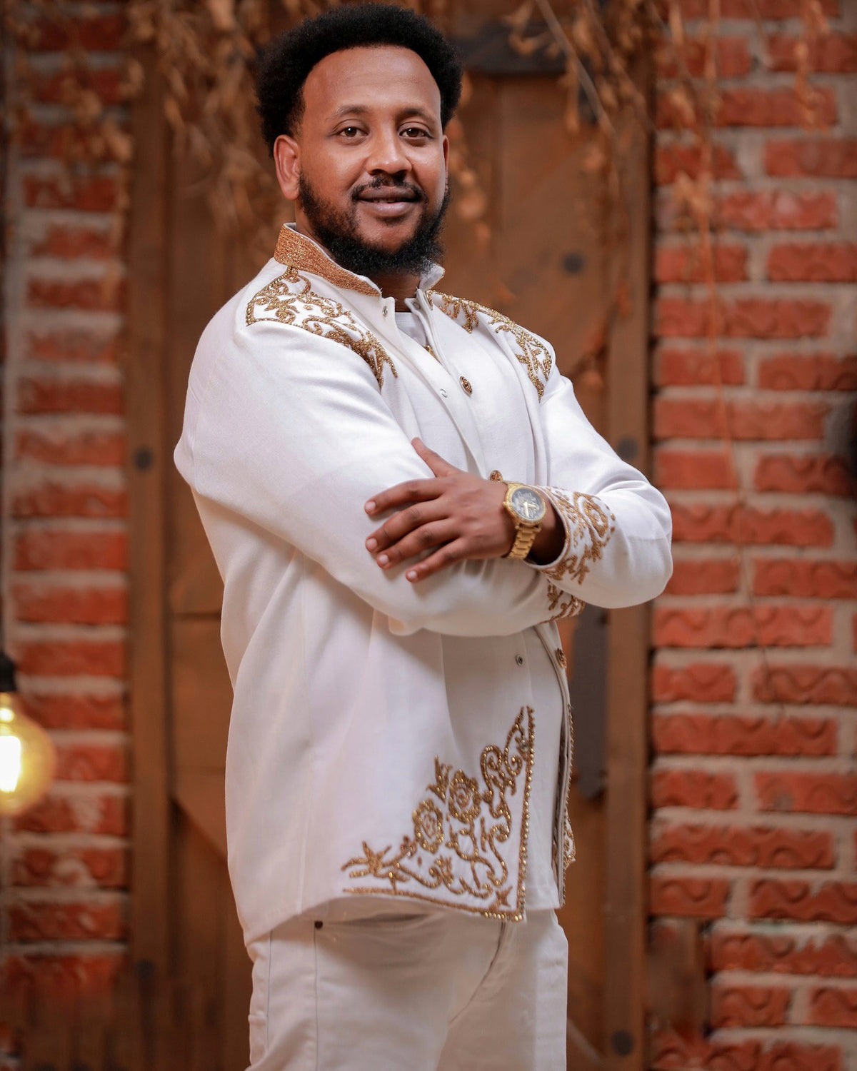 SAMSON ROYAL MEN’S HABESHA COAT | MODERN TOUCH OF ETHIOPIAN CLOTHING | MEN'S WEAR