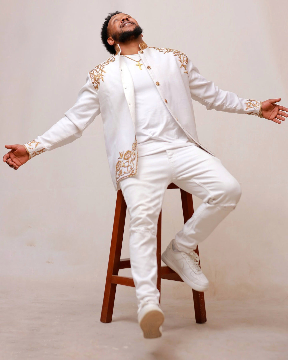 SAMSON ROYAL MEN’S HABESHA COAT | MODERN TOUCH OF ETHIOPIAN CLOTHING | MEN'S WEAR