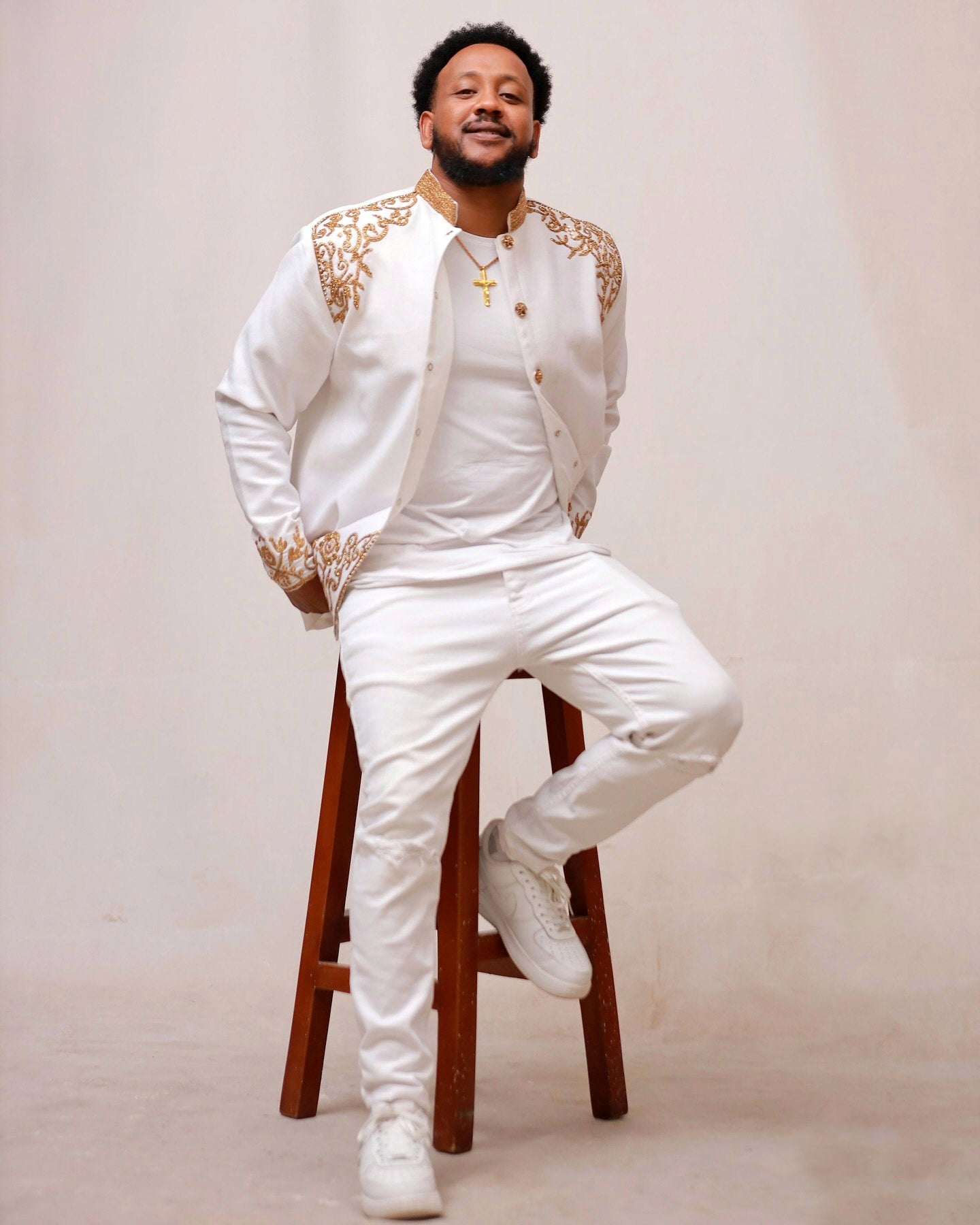 SAMSON ROYAL MEN’S HABESHA COAT | MODERN TOUCH OF ETHIOPIAN CLOTHING | MEN'S WEAR