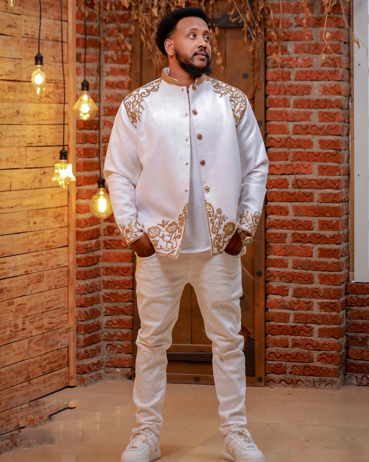 SAMSON ROYAL MEN’S HABESHA COAT | MODERN TOUCH OF ETHIOPIAN CLOTHING | MEN'S WEAR