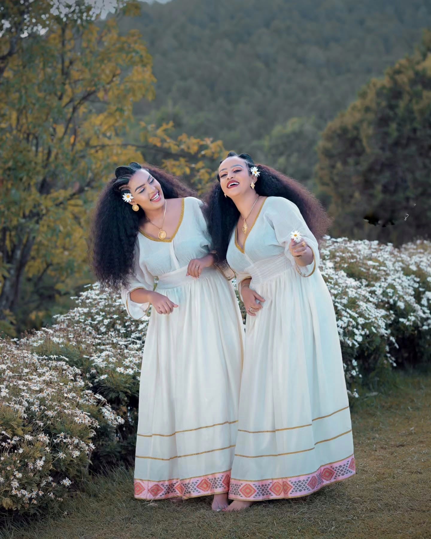 FITSUMNESH CLASSIC WHITE HABESHA DRESS COLLECTION | HANDWOVEN HABESHA KEMIS | HABESHA KEMIS STYLE