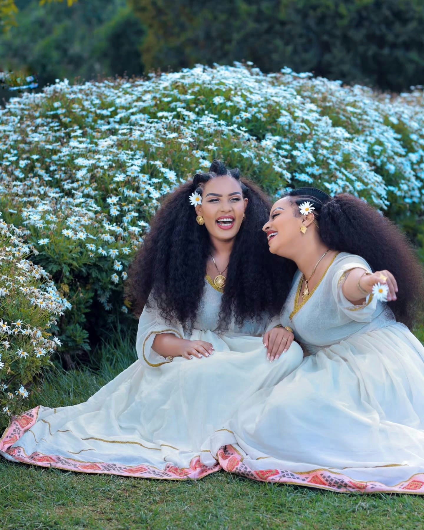 FITSUMNESH CLASSIC WHITE HABESHA DRESS COLLECTION | HANDWOVEN HABESHA KEMIS | HABESHA KEMIS STYLE