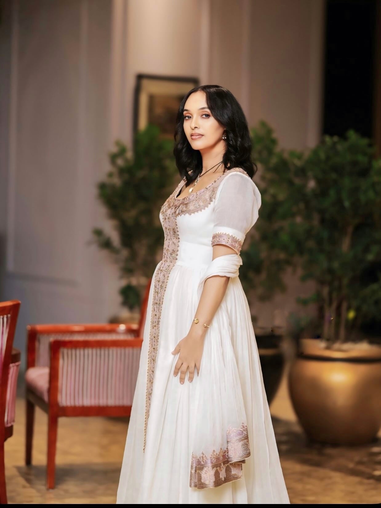 ENATALEM CULTURAL SPLENDOR HABESHA | UNIQUE HABESHA DRESS | TRADITIONAL ETHIOPIAN DRESS DESIGN