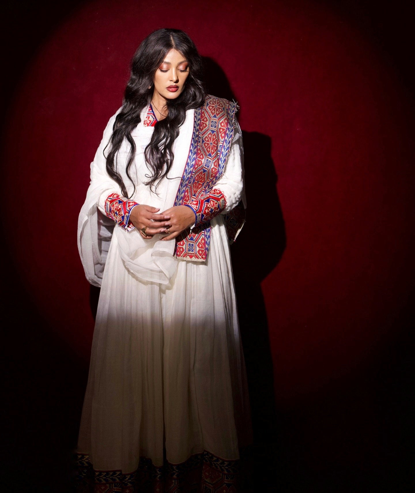 ASNU TRADITIONAL ETHIOPIAN DRESS | INSPIRED HABESHA KEMIS | HANDWOVEN HABESHA DRESS