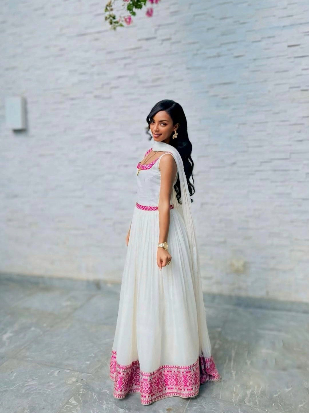 YENUYEE STYLISH HABESHA DRESS | CHARMING HABESHA KEMIS | CULTURAL ETHIOPIAN CLOTHING