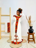 Red Habesha Dress