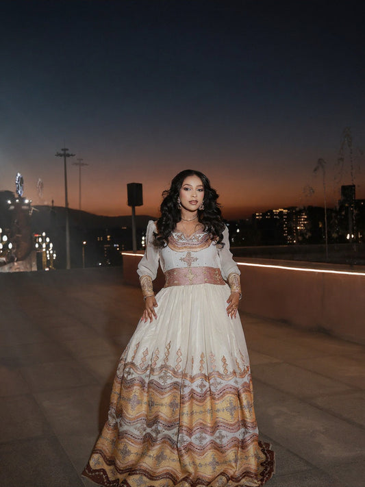 AUTHENTIC HABESHA DRESS DESIGNS | ETHIOPIAN TRADITIONAL DRESS | PREMIUM HABESHA KEMIS