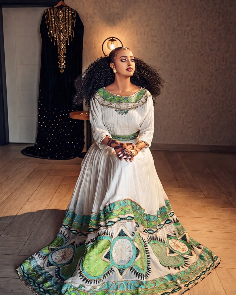  HABESHA DRESS AND ETHIOPIAN TRADITIONAL DRESS COLLECTION FOR WOMEN, PERFECT ETHIOPIAN CULTURAL ATTIRE