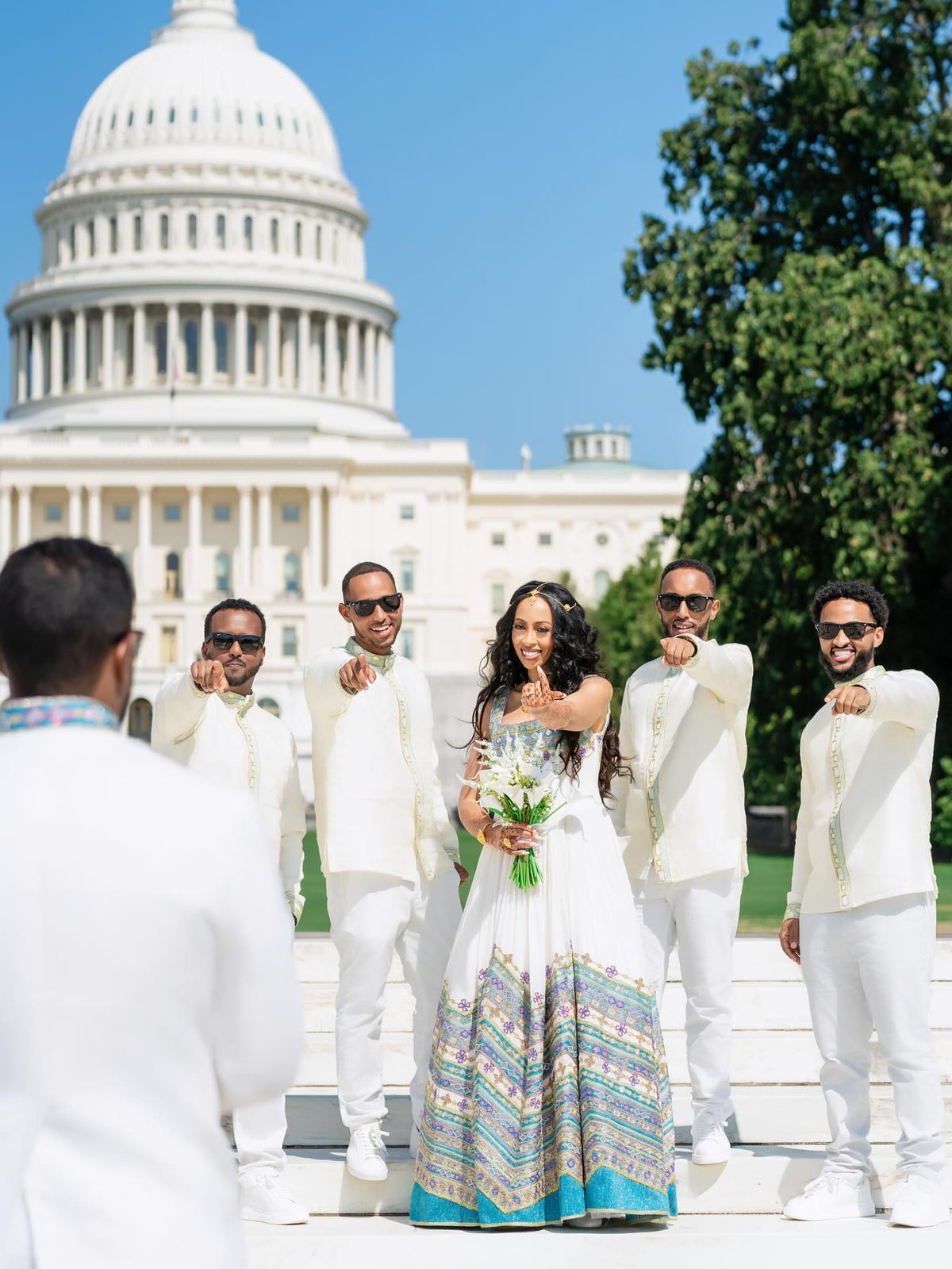 MESTAWET ETHIOPIAN WEDDING ATTIRE FOR COUPLES | HABESHA TRADITIONAL MATCHING OUTFT | ETHIOPIAN COUPLES SET