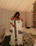 Multicolor Ethiopian Traditional Dess For Event