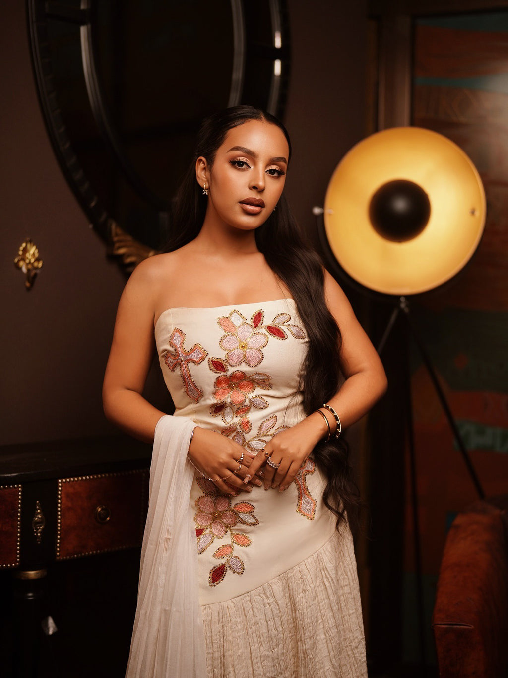 SILANCHI HABESHA KEMIS | ETHIOPIAN TRADITIONAL DRESS | STYLISH HABESHA DRESS DESIGN