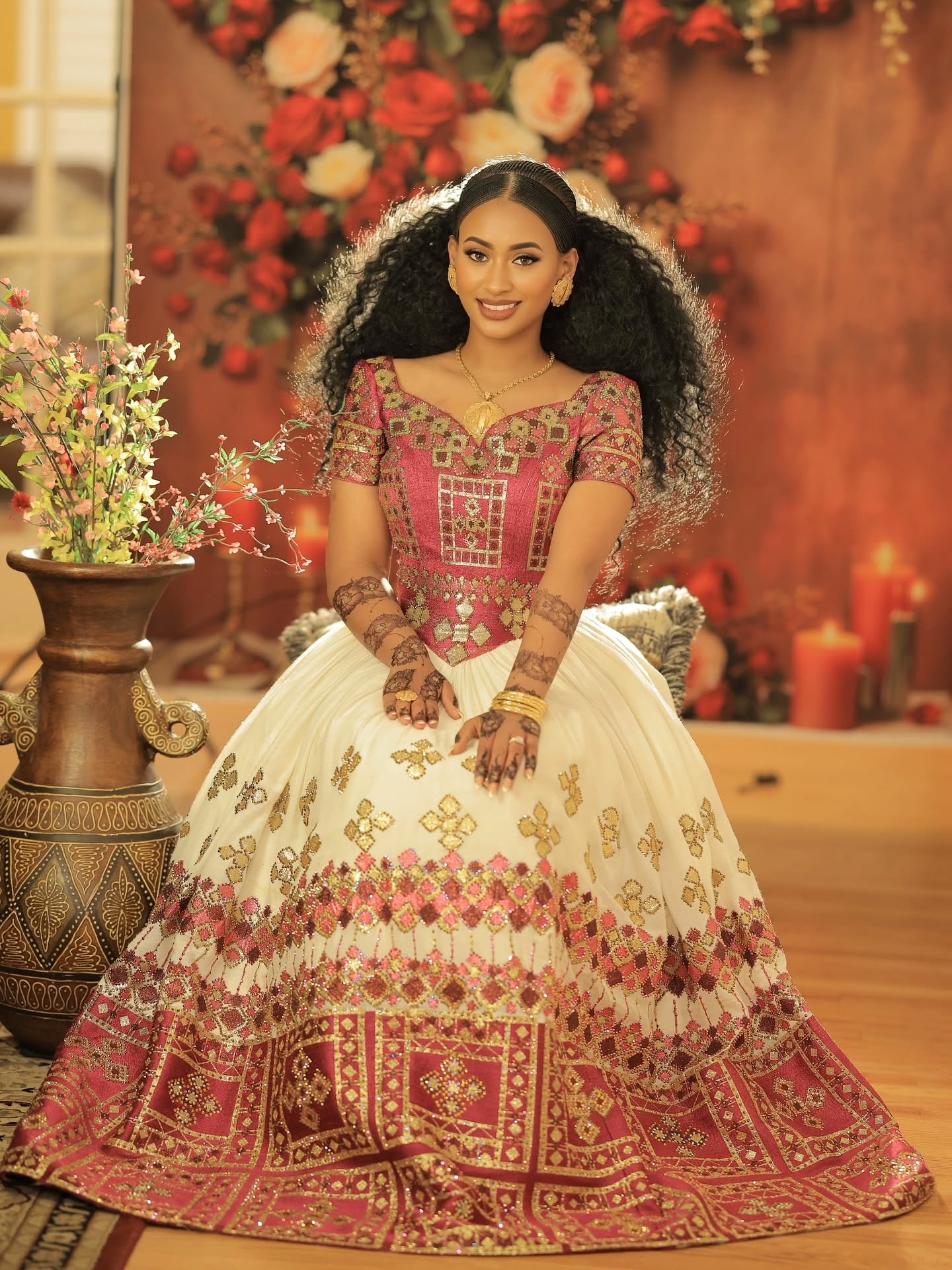 TRADITIONAL ETHIOPIAN WEDDING DRESS – ELEGANT HABESHA BRIDAL STYLE
