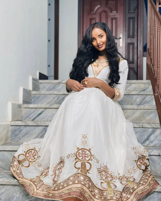 ETHIOPIAN TRADITIONAL DRESS – HABESHA DRESS, HABESHA KEMIS COLLECTION