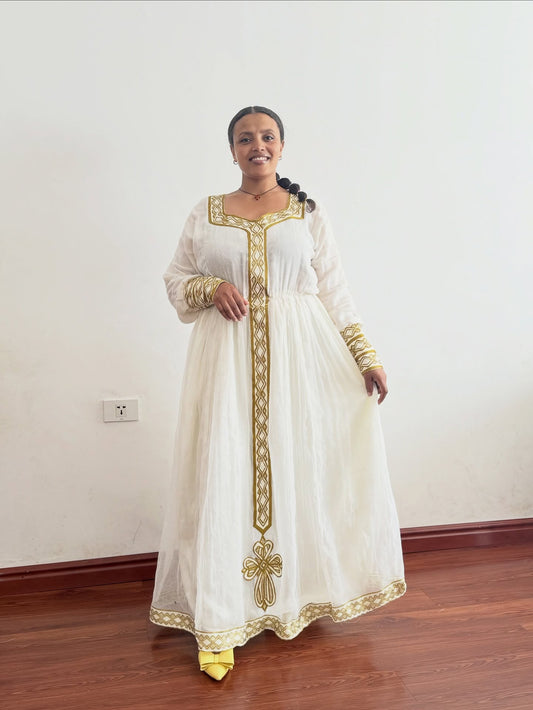 HABESHA DRESS – ELEGANT HABESHA KEMIS, ETHIOPIAN TRADITIONAL DRESS COLLECTION