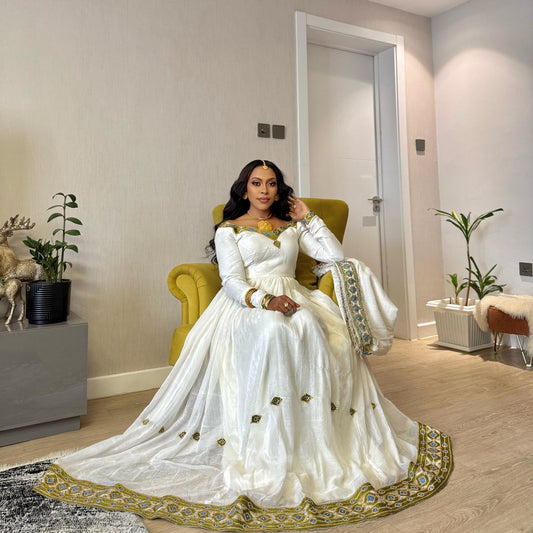 ETHIOPIAN TRADITIONAL DRESS – STUNNING HABESHA CLOTH FOR MODERN ELEGANCE