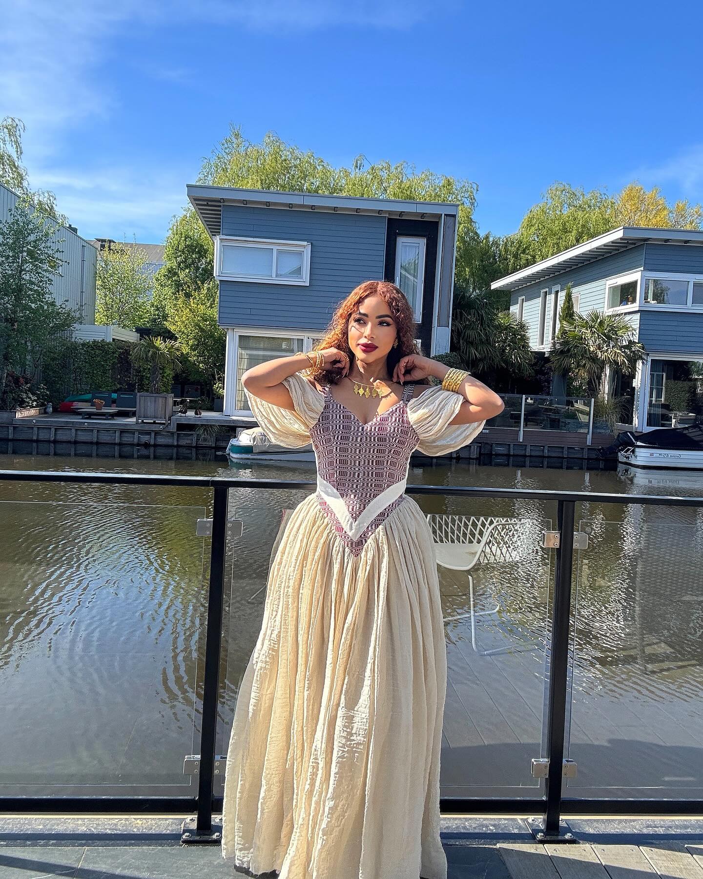 BEAUTIFUL ETHIOPIAN TRADITIONAL DRESS – HANDWOVEN HABESHA CLOTHING STYLE