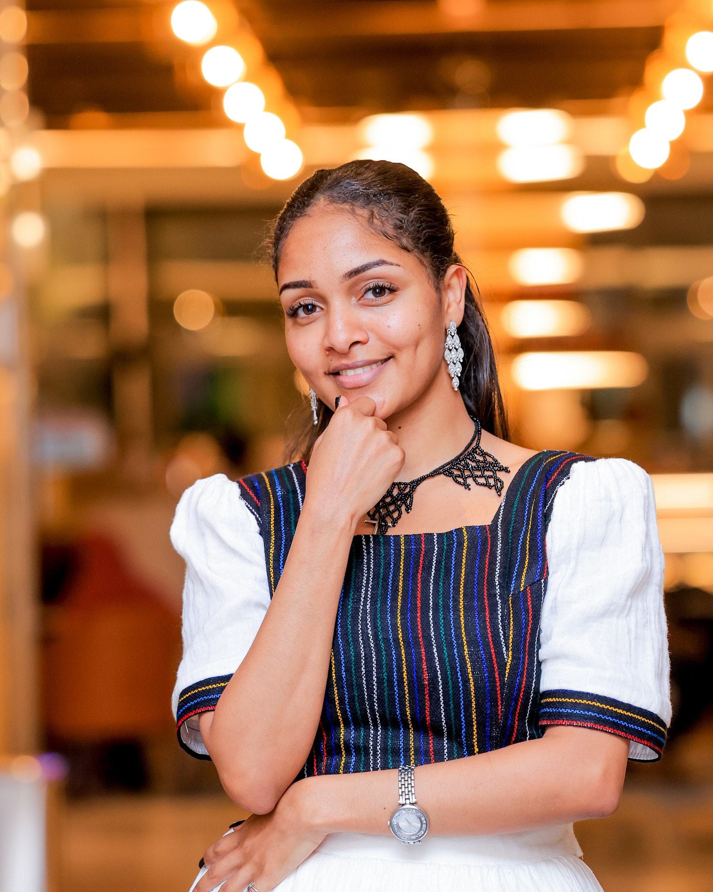 ERISTE GRACEFUL HABESHA DRESS | CELEBRATE HERITAGE WITH TRADITIONAL ETHIOPIAN CLOTHING & HABESHA KEMIS