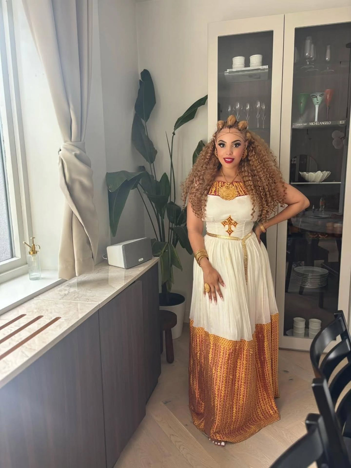 ASELEF HABESHA KEMIS | HABESHA DRESS | ETHIOPIAN CLOTHING TRADITIONAL STYLE