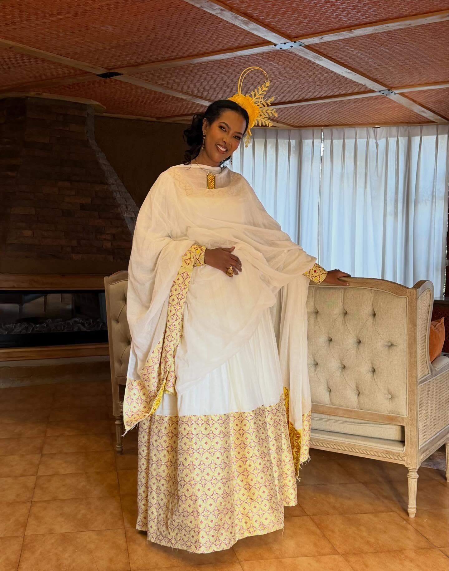 ROYAL HABESHA KEMIS LUXURY TRADITIONAL ETHIOPIAN DRESS DESIGN