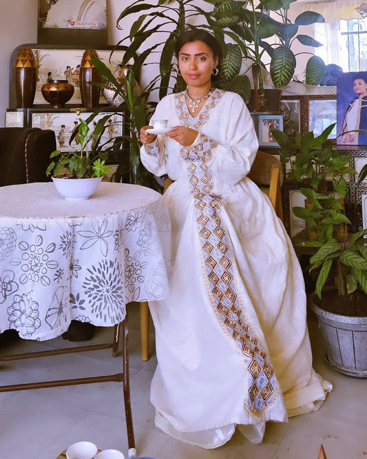 HABESHA KEMIS | TIMELESS HABESHA DRESS INSPIRED BY TRADITIONAL ETHIOPIAN CLOTHING