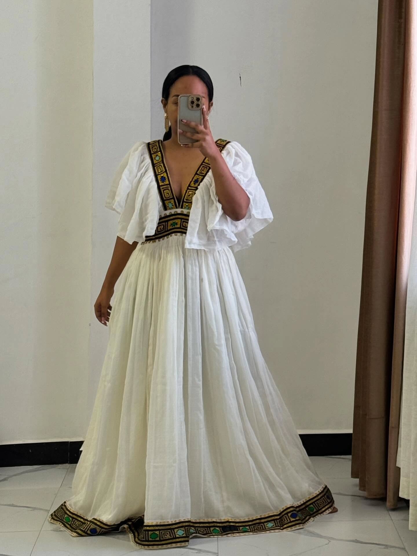 HABESHA KEMIS, HABESHA DRESS, ETHIOPIAN TRADITIONAL DRESS ONLINE