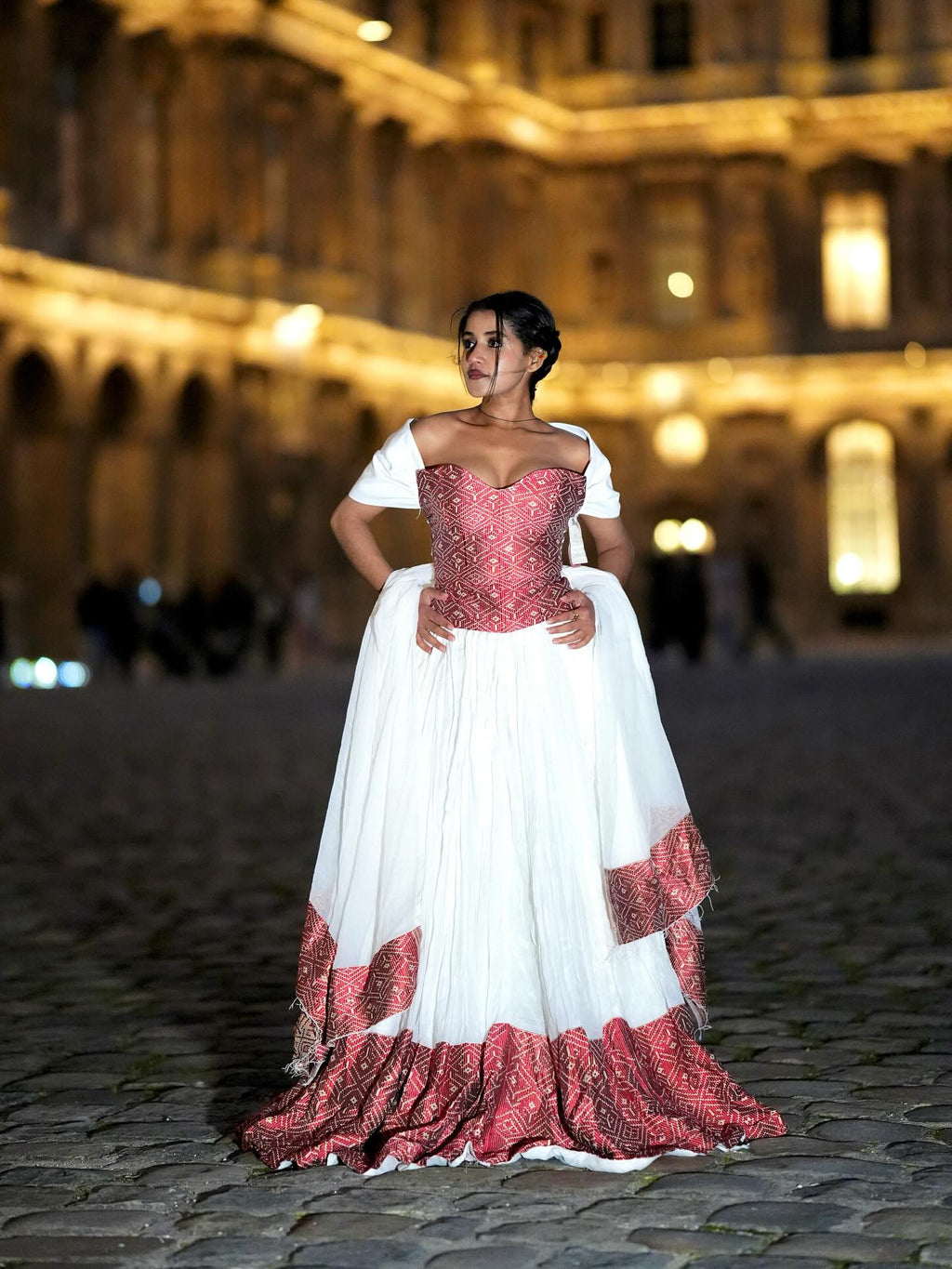MEAZA TRADITIONAL ETHIOPIAN DRESS | PREMIUM HABESHA KEMIS | CLASSIC WOMEN'S HABESHA DRESS