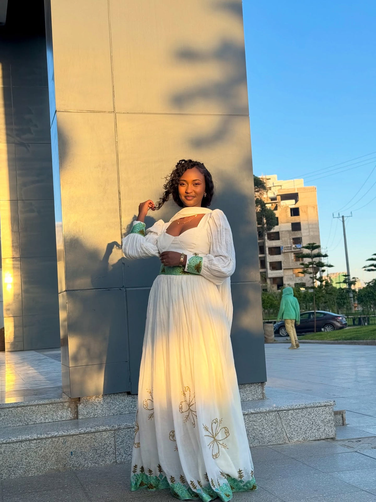 YEMISIRACH ETHIOPIAN CLOTHING | HABESHA KEMIS COLLECTION | CULTURAL STYLE HABESHA DRESS