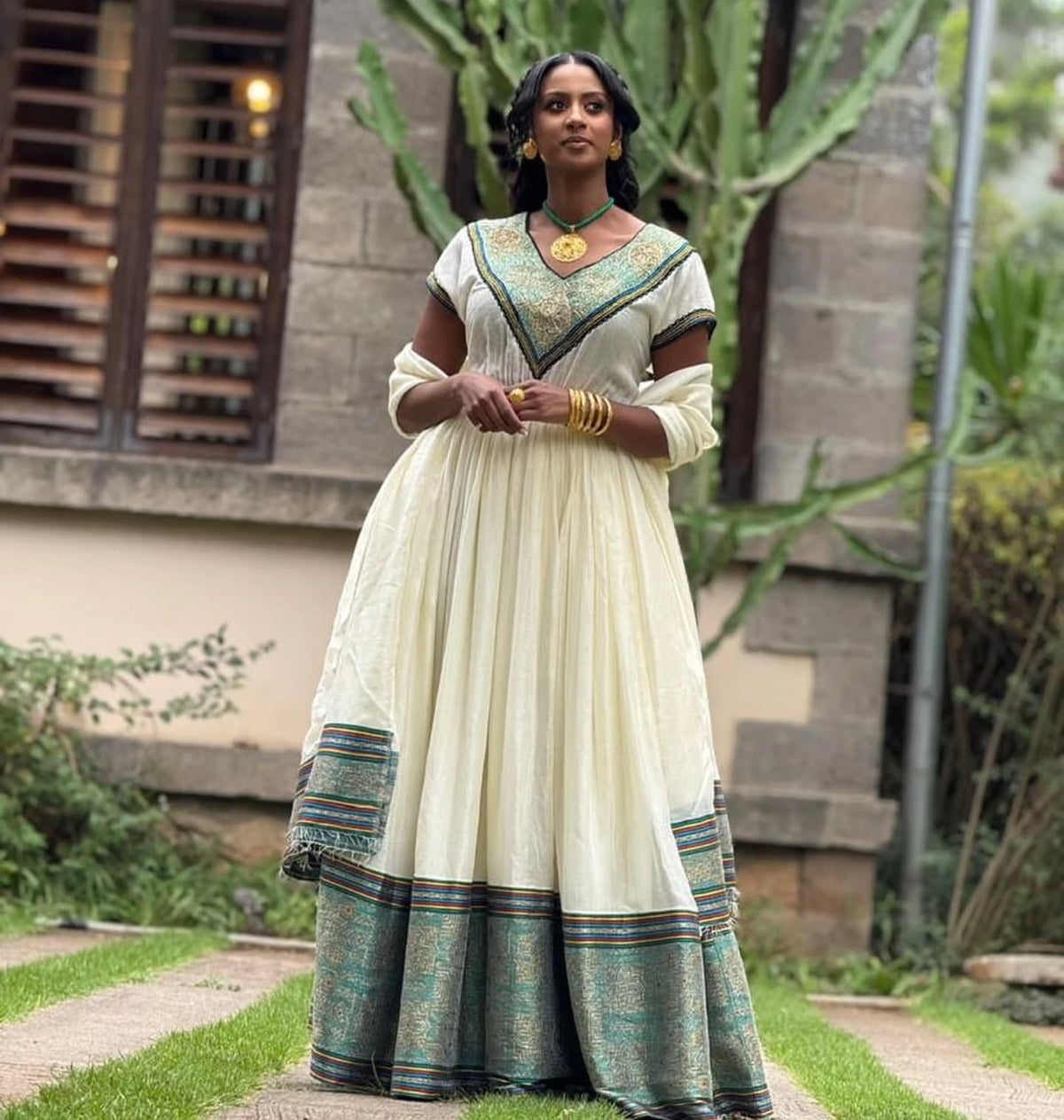 STUNNING HABESHA KEMIS & HABESHA DRESS – AUTHENTIC ETHIOPIAN CLOTHING