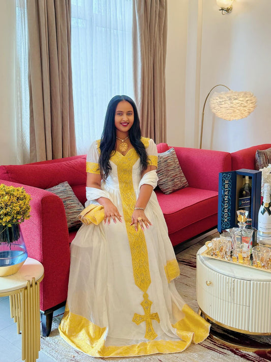 TRADITIONAL ETHIOPIAN DRESS STYLES WITH ERITREAN DRESS & HABESHA CLOTH 