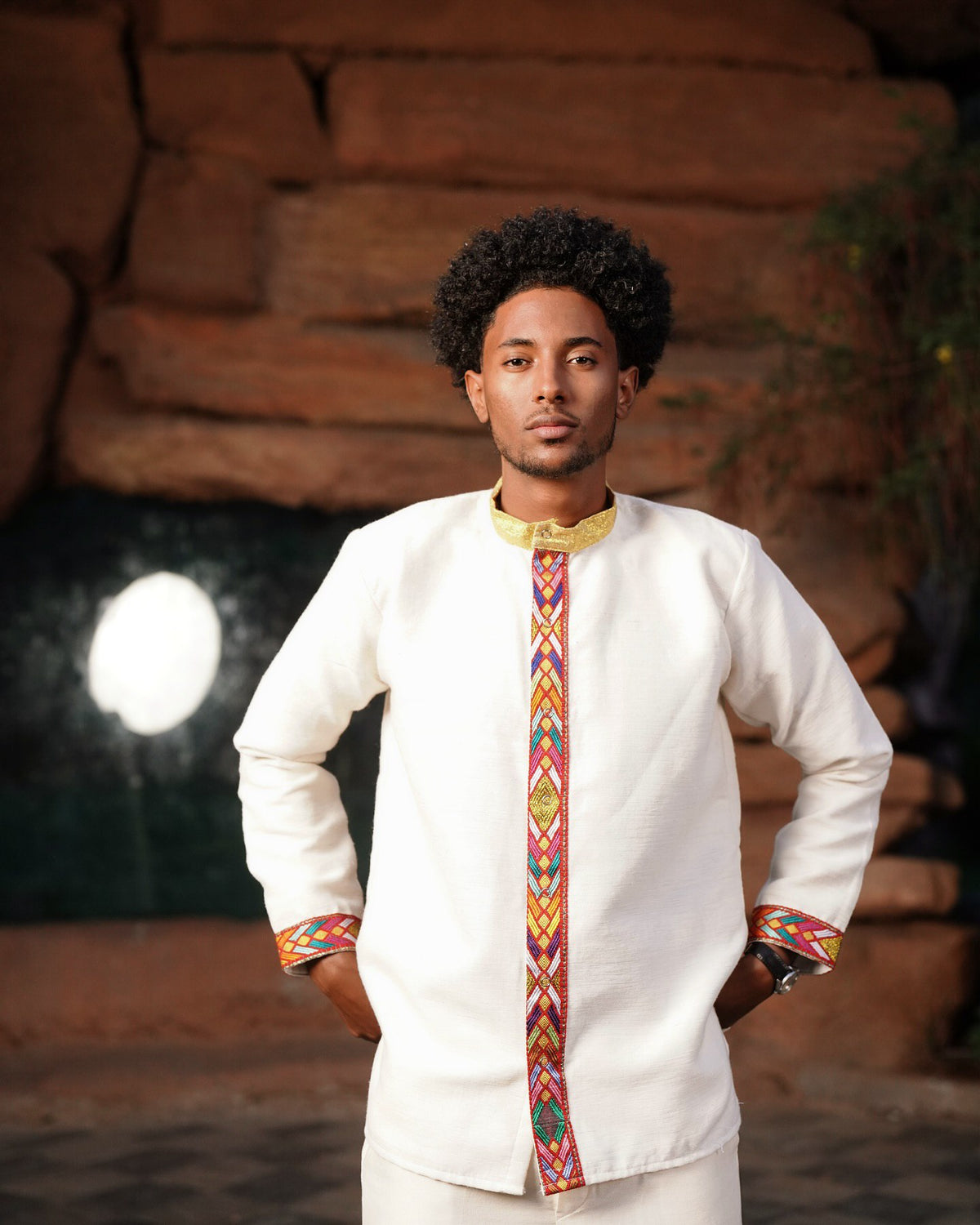 MSIKIR ETHIOPIAN MEN’S TRADITIONAL SHIRT AND PANTS | MEN'S OUTFIT | HABESHA MEN'S CLOTHING