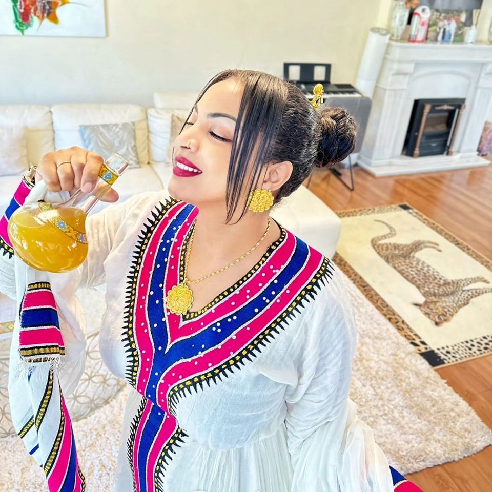 AYNABEBA VIBRANT ERITREAN & ETHIOPIAN DRESS WEAR | HABESHA KEMIS COLLECTION | HABESHA DRESS FOR SPECIAL OCCASIONS