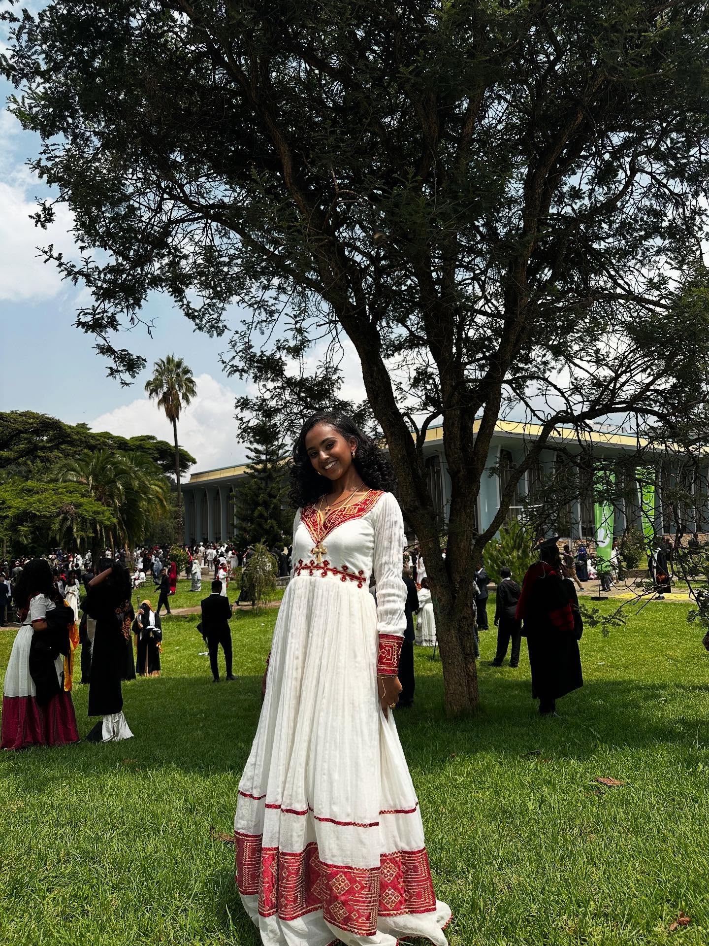 WERKE HABESHA DRESS | AUTHENTIC ETHIOPIAN TRADITIONAL DRESS | CULTURAL EMBROIDERY HABESHA KEMIS