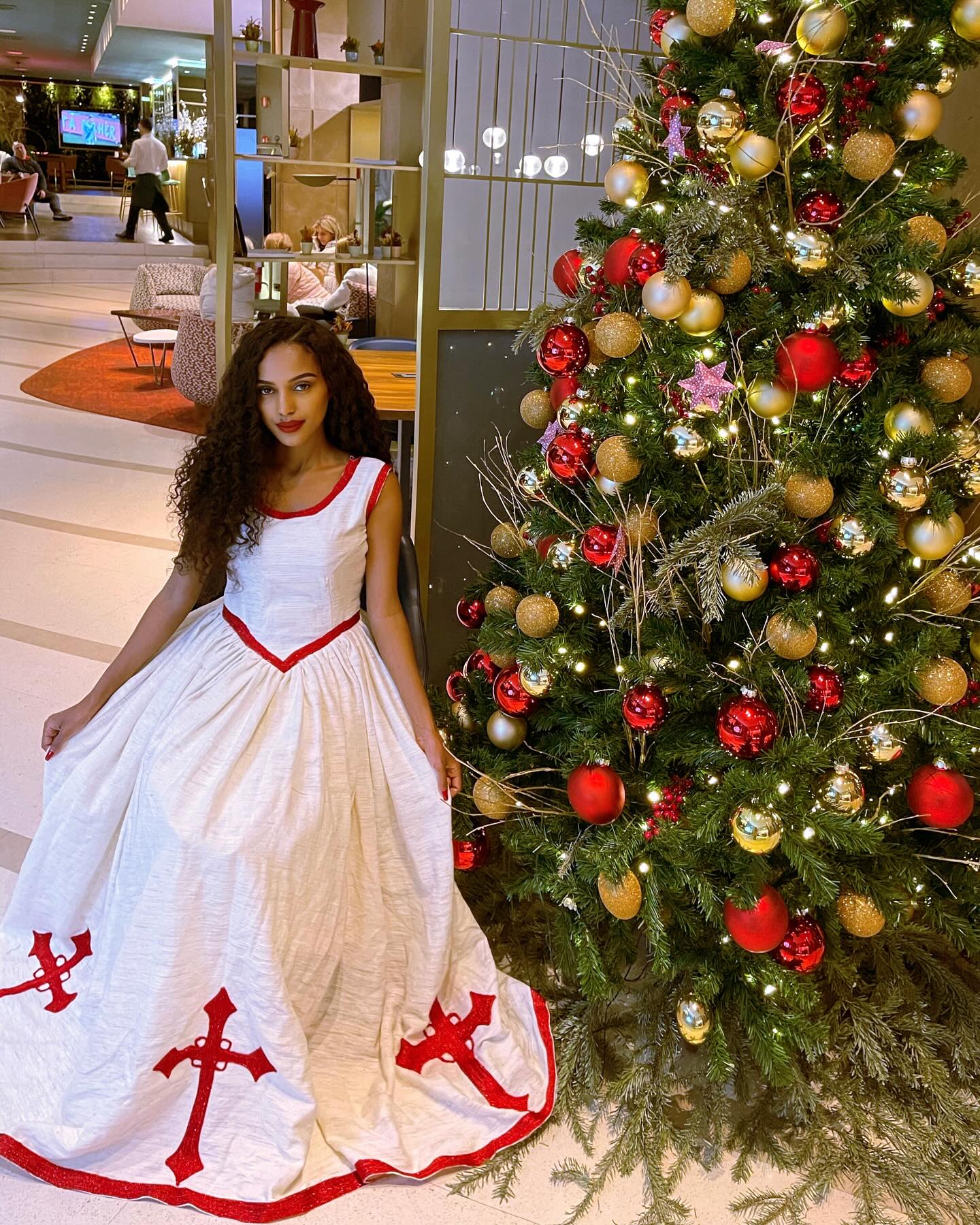 HABESHA KEMIS – MODERN TRADITIONAL HABESHA DRESS WITH CULTURAL EMBROIDERY DETAILS