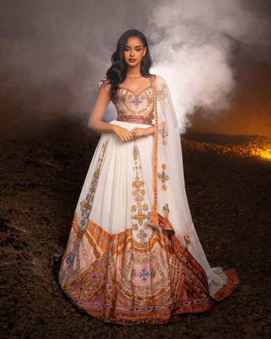 PREMIUM EMBROIDERED EAST AFRICAN WEDDING-STYLE DRESS COLLECTION