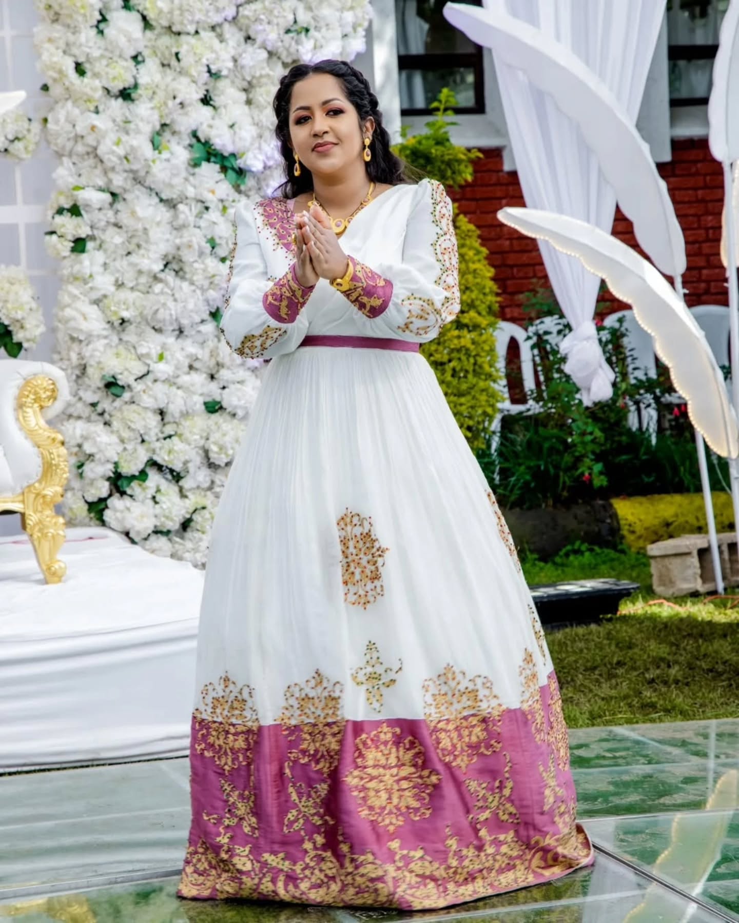 ELEGANT HABESHA KEMIS FOR SPECIAL OCCASIONS | CLASSIC HABESHA DRESS STYLE | AUTHENTIC ETHIOPIAN TRADITIONAL DRESS