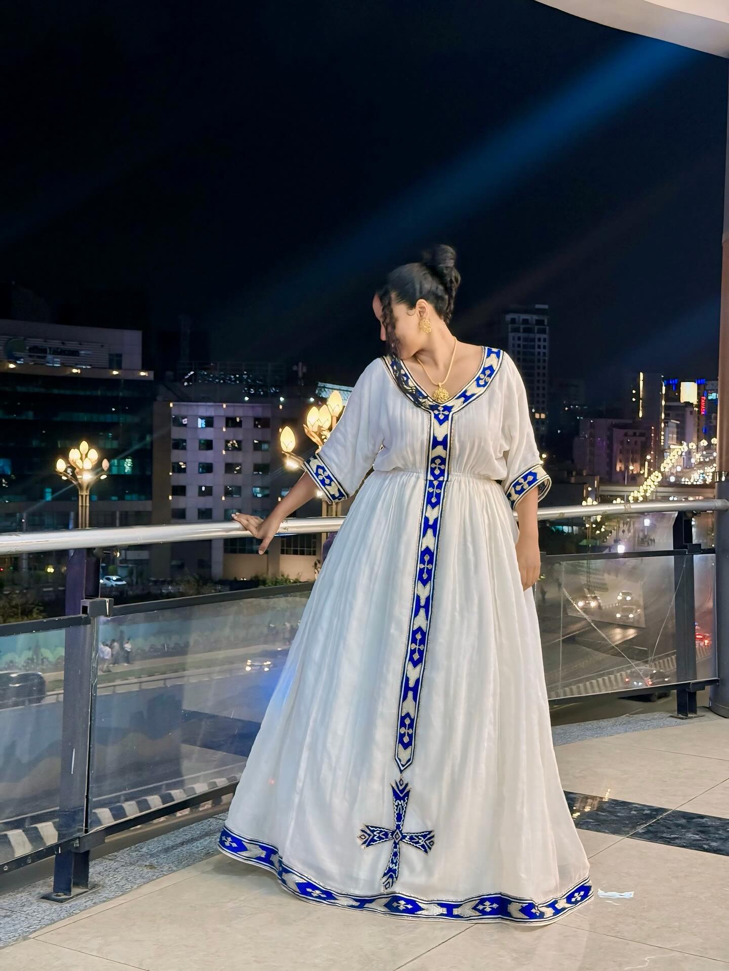 ETHIOPIAN TRADITIONAL DRESS WITH HABESHA KEMIS AND HABESHA DRESS DESIGN