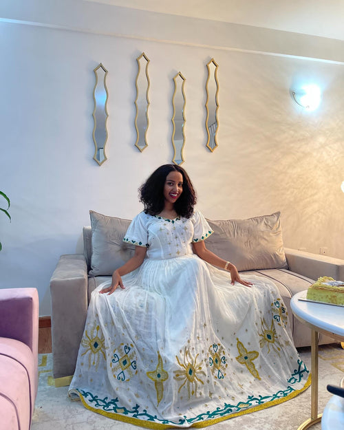 TRADITIONAL ETHIOPIAN DRESS ROOTED IN HABESHA KEMIS AND HABESHA DRESS HERITAGE