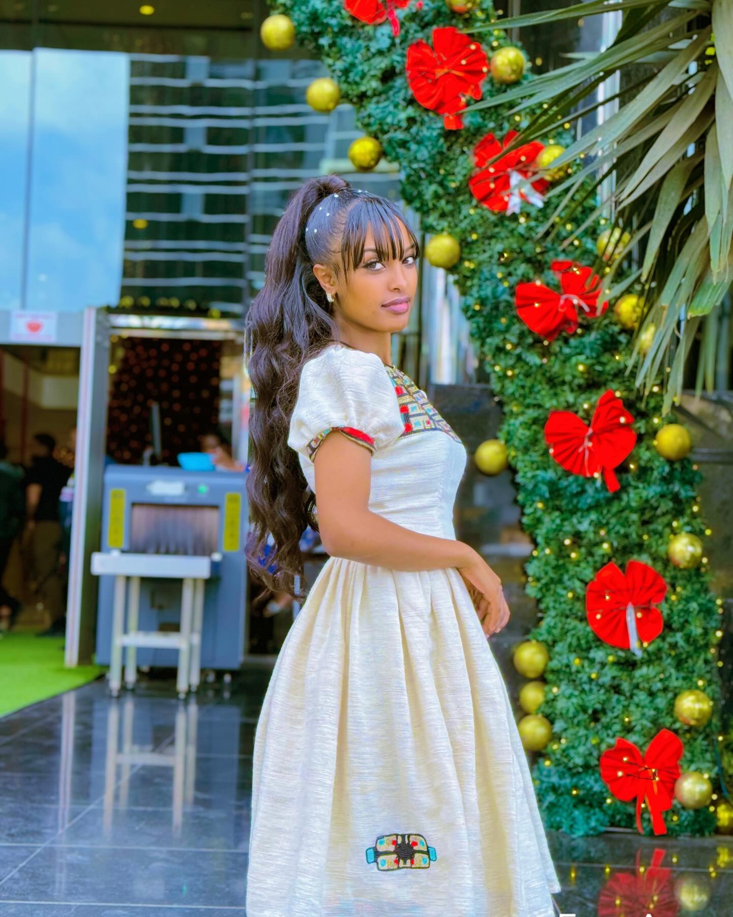 EMMA TRADITIONAL ETHIOPIAN DRESS | CULTURE REFLECTED HABESHA KEMIS | SHORT HABESHA DRESS