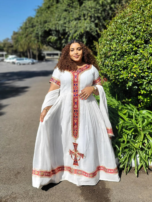 ETHIOPIAN CLOTHING COLLECTION FEATURING HABESHA DRESS AND HABESHA KEMIS FOR TIMELESS TRADITION