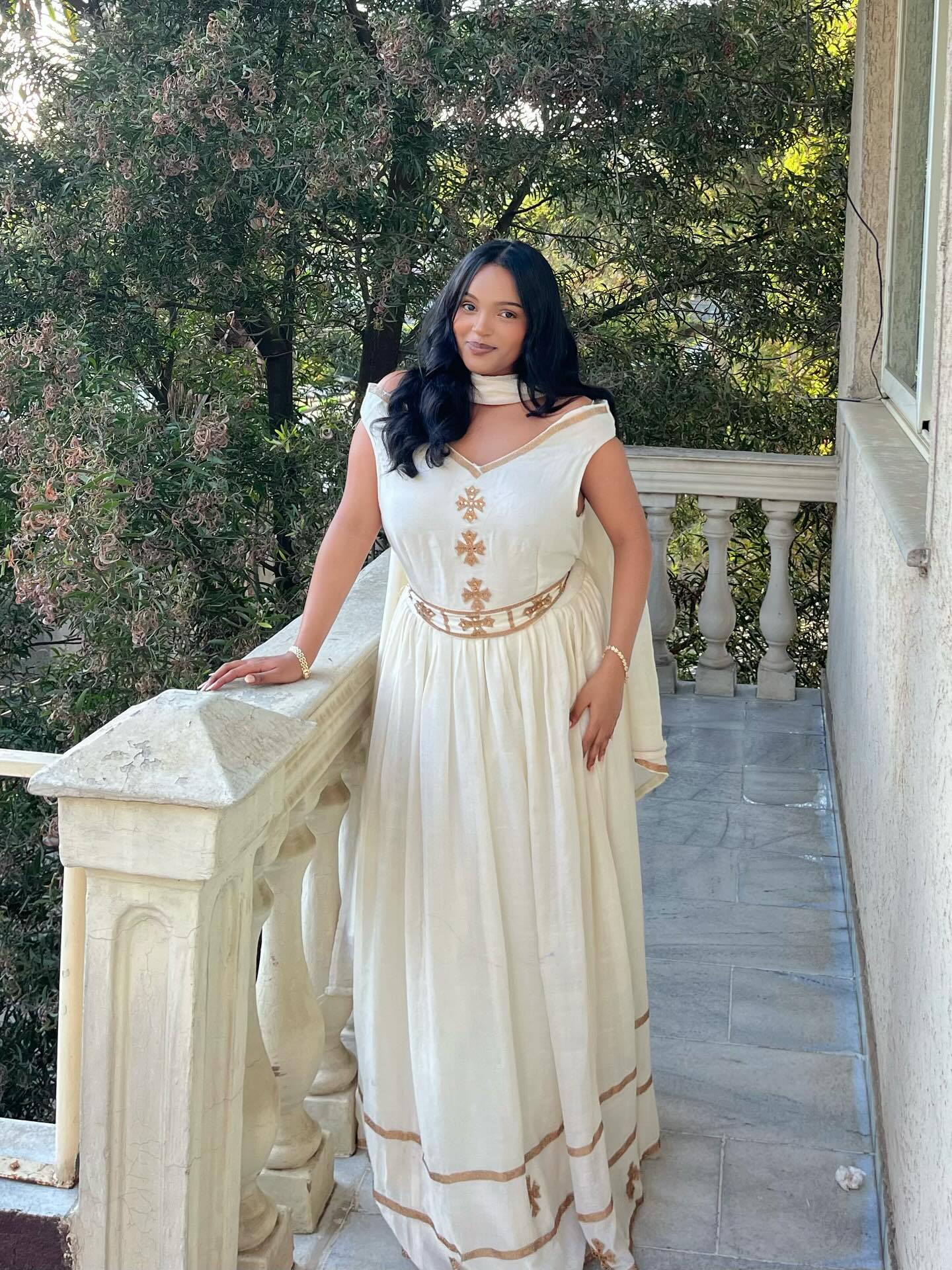 AUTHENTIC HABESHA TRADITIONAL ATTIRE INSPIRED BY ETHIOPIAN AND ERITREAN CULTURAL HERITAGE