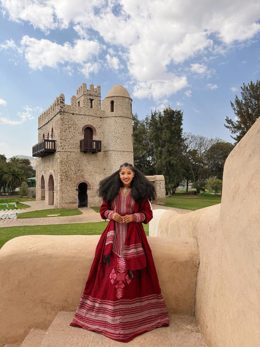 SHOP HABESHA KEMIS ONLINE | ELEGANT HABESHA DRESS SELECTION | ETHIOPIAN TRADITIONAL DRESS FOR WOMEN